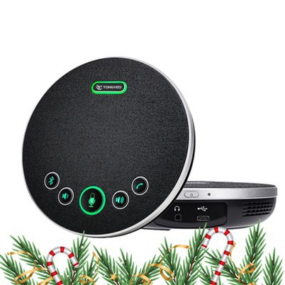 Професионален безжичен конферентен usb микрофон и високоговорител за компютър